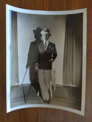 Vintage Edward G.  Robinson 8x10 B&w Promo Photo Fine