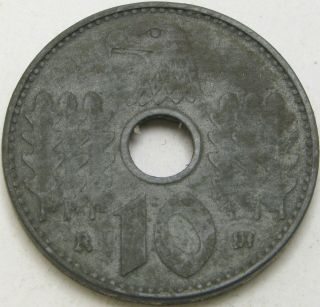 Germany (third Reich) 10 Reichsmark 1940a - Zinc - Vf - 226 ¤