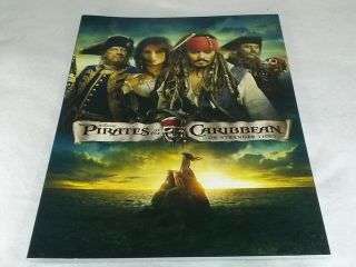 Pirates Of The Caribbean On Stranger Tides　movie Brochure　2011