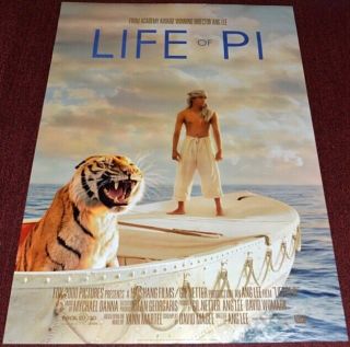 Life Of Pi 2012 D.  S.  27x40 Poster Ang Lee 