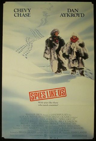 Spies Like Us (1985) Us One Sheet Chevy Chase