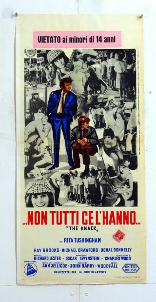 Italy Playbill - The Knack - Rita Tushingham - Lester - Uk Comedy - B93 - 16