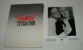 1987 Fatal Attractoni Promo Movie Press Kit 11 Photos Michael Douglas Thriller