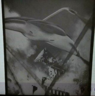 Movie Photo Negative.  This Is A Negative For " War Of The Worlds "