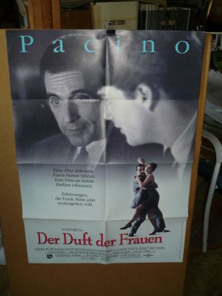 Scent Of A Woman,  Orig German Poster [al Pacino,  Chris O 