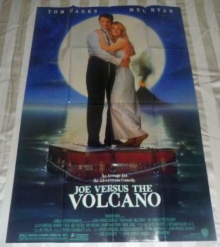 Joe Versus The Volcano (1990) - Video Store Movie Poster 26 X 40