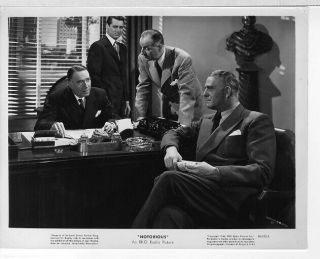 Vintage Orig 8x10 Photo Usa Cary Grant Notorious Louis Calhern Alfred Hitchcock