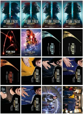 Star Trek: Discovery Season 2 2019 Mirror Surface Postcard Promo Poster Card Drh