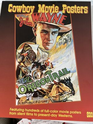 Cowboy Movie Posters Catalogs - John Wayne And Gene Autry On More Cowboy Movie