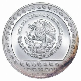 Better Date 1992 Mexico 100 Pesos 1 Onza Silver Guerrero Aguila SILVER 522 2