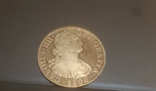 8 Reales 1806 Mexico Coin