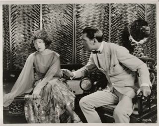 Betty Compson 1923 Silent Film Photo The White Flower Linen - Back