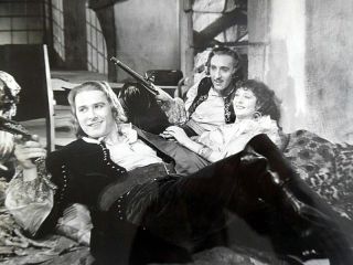 Errol Flynn Movie Film 8x10 Photo Captain Blood 1935 Re - Release Pressing Dt318