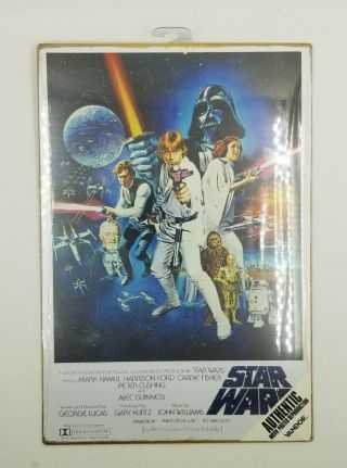 Vandor 99146 Star Wars A Hope Movie Poster Heavy Gauge Metal Sign