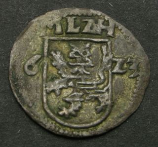 Hesse - Cassel (german State) 4 Heller (1) 623 - Silver - Moritz - 1255