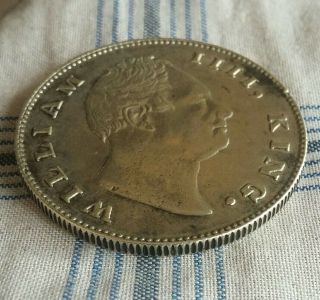 East India Company William Iiii King Silver One Rupee 1835 India