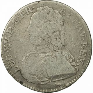 [ 470858] Coin,  France,  Louis Xv,  1/2 Écu Aux Branches D 