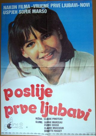 La Boum 2 - Sophie Marceau/claude Brasseur - Yugoslav Movie Poster 1983