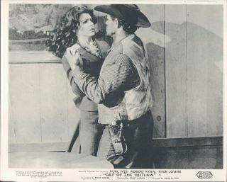 Day Of The Outlaw Tina Louise Robert Ryan Lobby Card