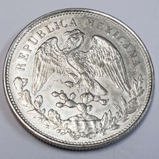 1900 Mexico One Un Peso Silver Libertad Republic Mexicana Collector Coin MX0021 2
