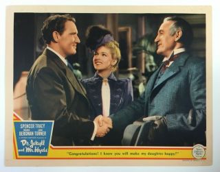 Dr Jekyll And Mr.  Hyde 1941 Lobby Card
