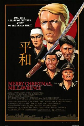 Merry Christmas,  Mr.  Lawrence (1983) Movie Poster - Rolled