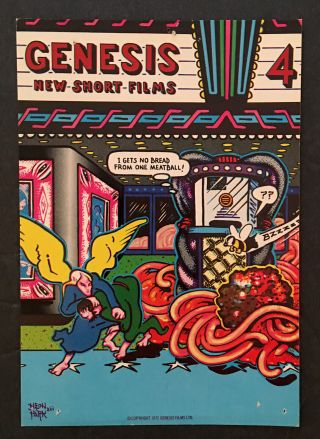 Neon Park’s Genesis 4 Small Flyer For Genesis Films Ltd.