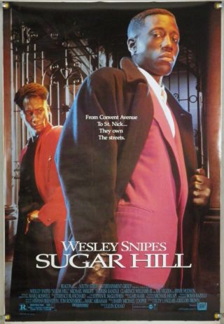 Sugar Hill Ds Rolled Orig 1sh Movie Poster Wesley Snipes Theresa Randle (1994)