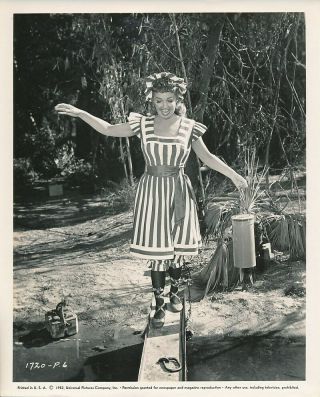 Ann Sheridan 1870 Swimsuit Candid Vintage 1953 Universal Studio Photo