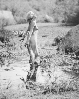 299 Jean Harlow Early Nude Modeling In Griffith Park By Edwin Bower Hesser Photo