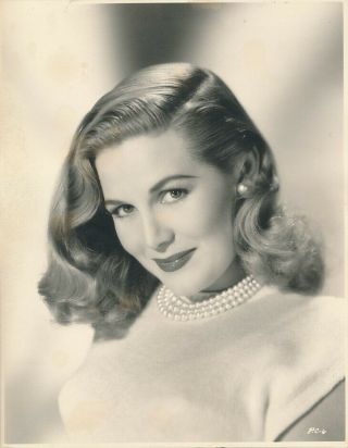 Paule Croset Sweater Girl Vintage 1940s Hollywood Dbw Portrait Photo