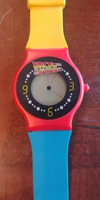 Vintage Back To The Future Digital Watch - Battery - Well - 1990