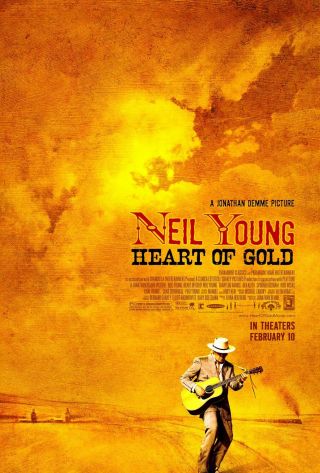 Neil Young: Heart Of Gold (2006) Movie Poster - Rolled Double - Sided