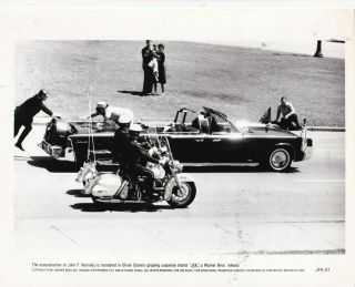 " Jfk " John K Kennedy Assassination Drama For Oliver Stone 1991 Orig Photo 316