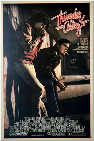 Thunder Alley - 1985 - 27x41 Movie Poster - Style A - Leif Garrett
