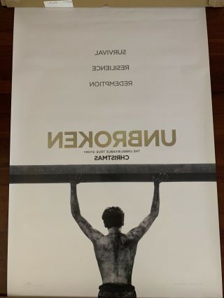 Unbroken: Path To Redemption 27x40 D/S Theatrical Movie Poster 2 - Sided 2