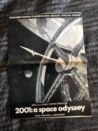 2001 Space Odyssey 1969 Exhibitors Mgm Campaign Book