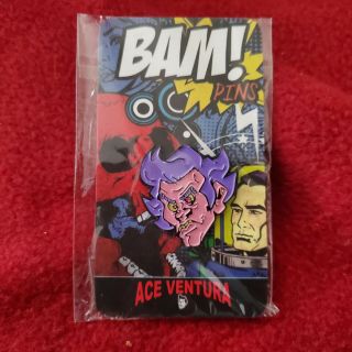 Ace Ventura Bam Box Exclusive Enamel Hat Pin Jim Carrey August Theme: Crazy