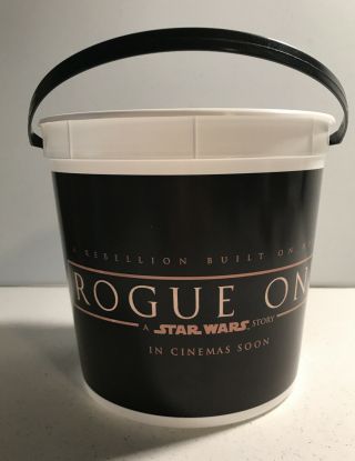 Star Wars Rogue One Movie Theater Popcorn Tub/bucket