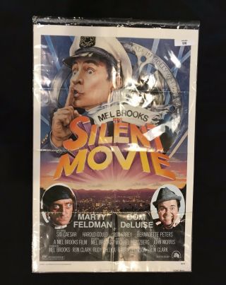 Silent Movie 1976 Full Sheet Poster