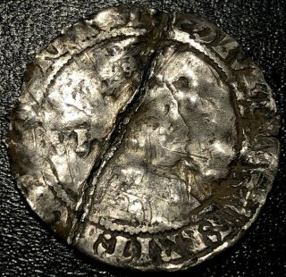 1620 - 1624 United Kingdom England 6 Pence James I Stuart Medieval English Coin
