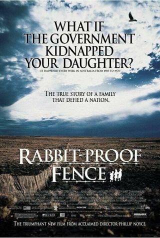 Rabbit Proof Fence 2002 Single Sided One Sheet - 27x40 Rolled -