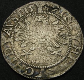 Austria 3 Kreuzer 1547 - Silver - Ferdinand I - F,  - 1354 ¤