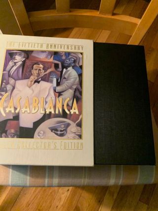 CASABLANCA 50th Anniversary Limited Edition VHS with Dialog Box Set 3