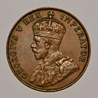 1930 Cyprus 1/2 Half Piastre Xf - George V - Great Britain - Britain Colonial