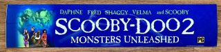 Scooby - Doo 2: Monsters Unleashed - Movie Theater Mylar / Poster - 5x25