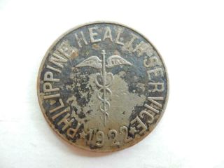 1922 Phillippines,  Culion Leper Colony,  20 Centavos,  Low Mintage Bb50