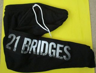 Chadwick Boseman 21 Bridges Promo Sweat Pants Size Medium (adult) Never Worn