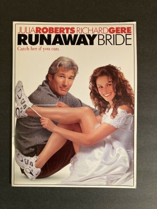 The Runaway Bride Movie Press Kit (1999) - With Production Book,  10 Photos