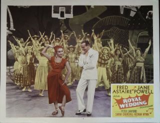 Royal Wedding Lobby Card 1 1953 Fred Astaire,  Jane Powell